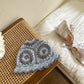Hollow Flower Knitted Fisherman Hat