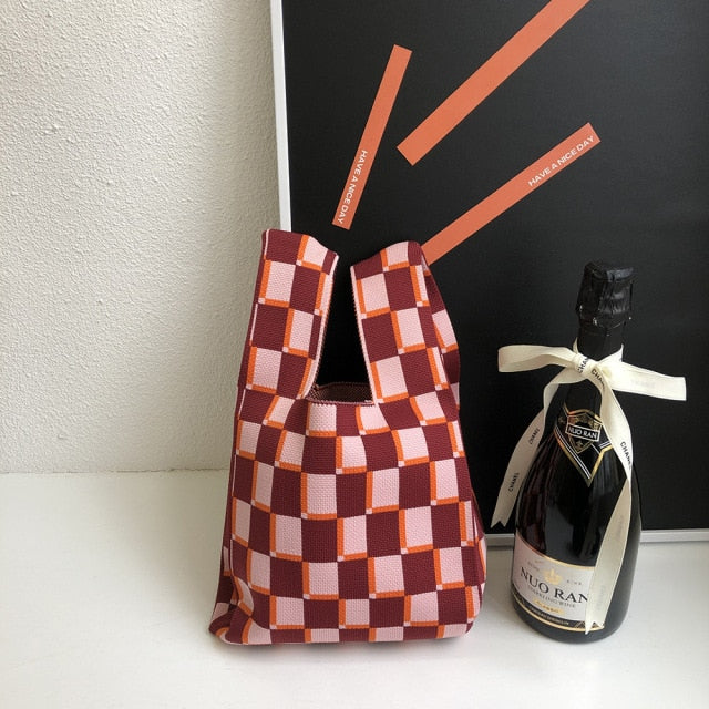 Plaid Shoulder Bag