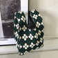 Flower Crochet Shoulder Bag